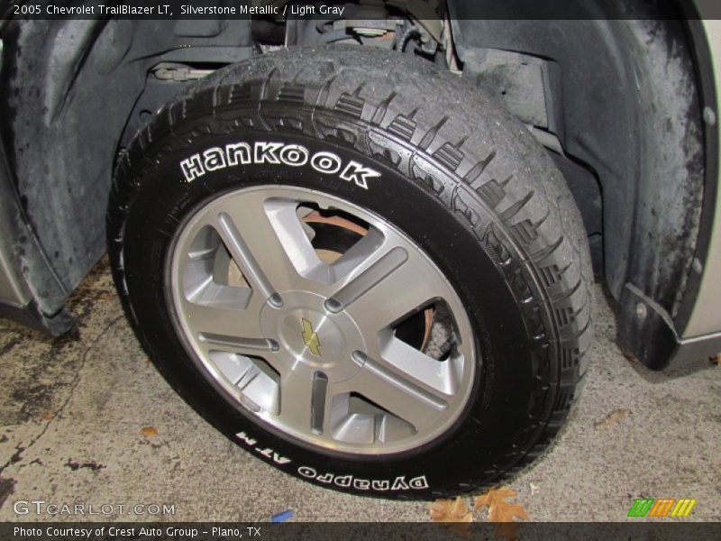 Silverstone Metallic / Light Gray 2005 Chevrolet TrailBlazer LT