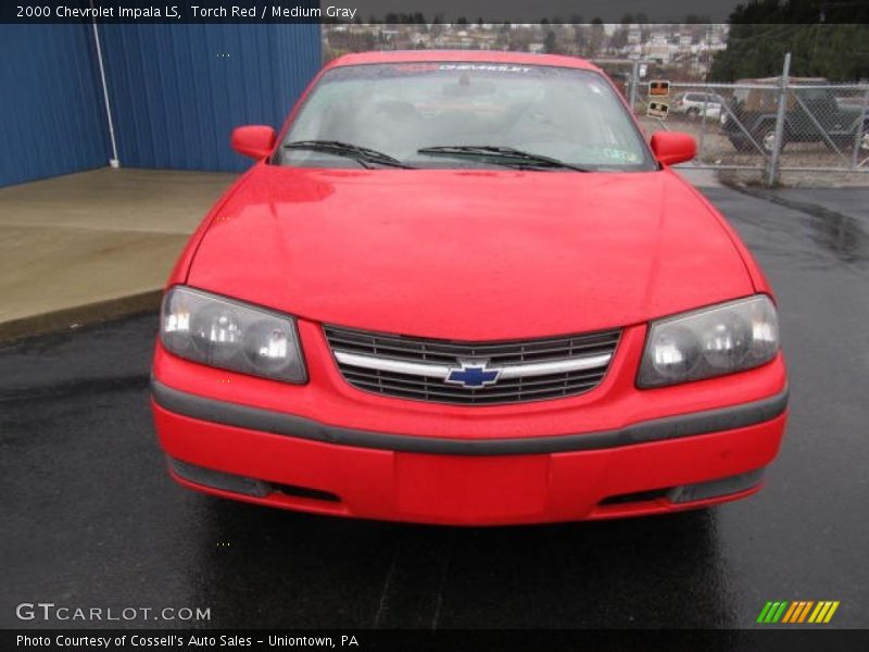 Torch Red / Medium Gray 2000 Chevrolet Impala LS