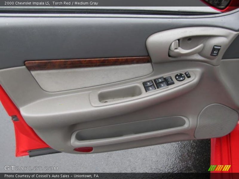 Torch Red / Medium Gray 2000 Chevrolet Impala LS