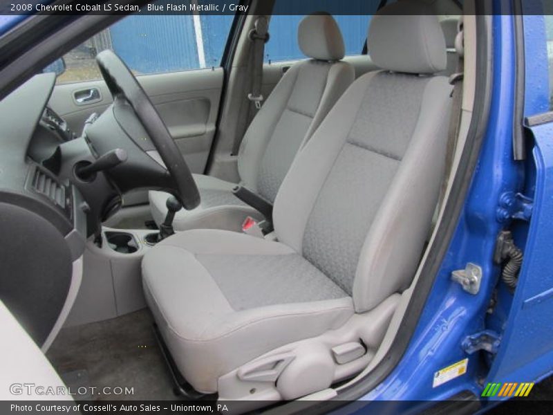  2008 Cobalt LS Sedan Gray Interior