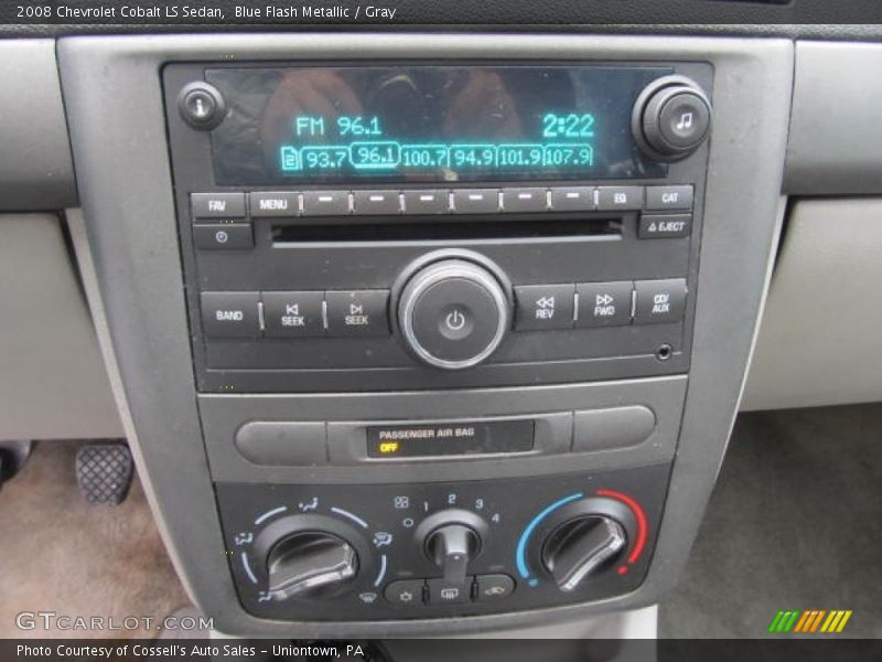 Audio System of 2008 Cobalt LS Sedan