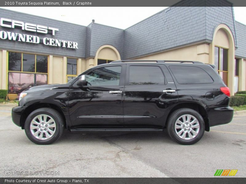 Black / Graphite 2010 Toyota Sequoia Platinum