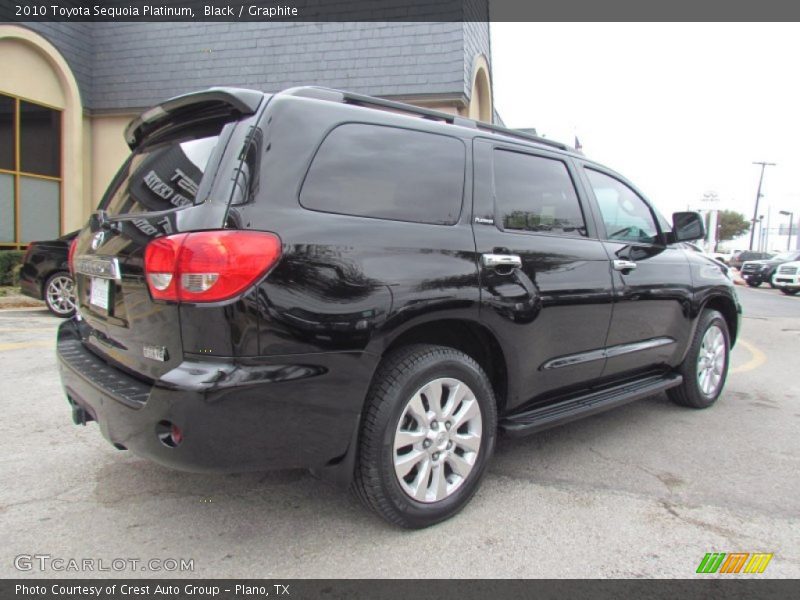 Black / Graphite 2010 Toyota Sequoia Platinum