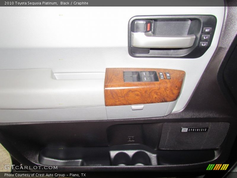 Black / Graphite 2010 Toyota Sequoia Platinum