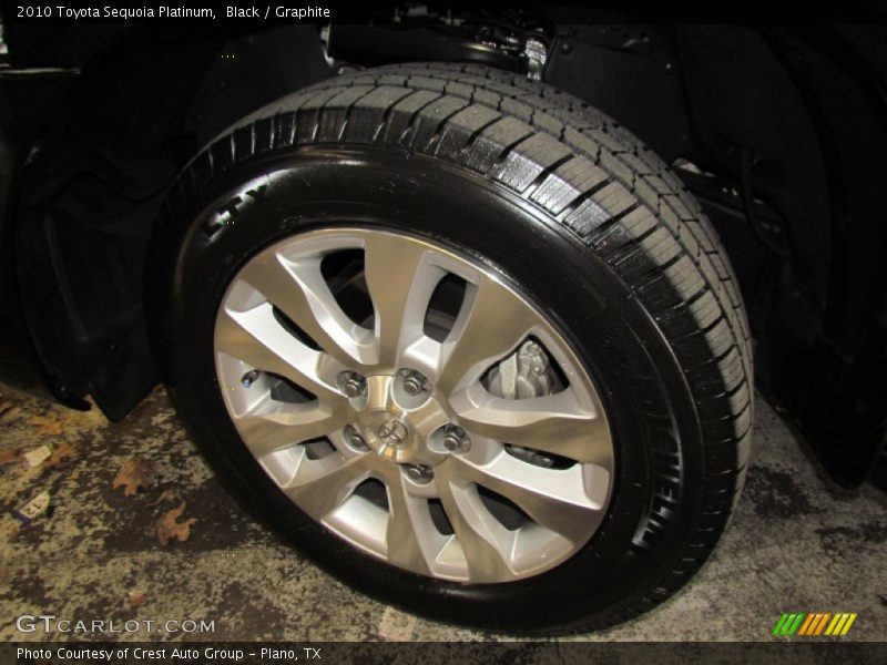 Black / Graphite 2010 Toyota Sequoia Platinum