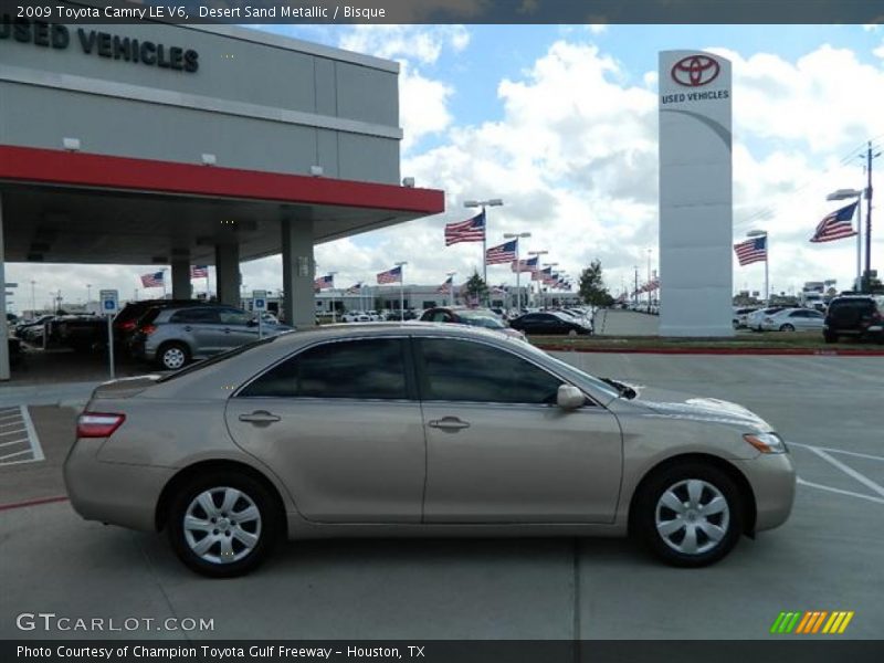 Desert Sand Metallic / Bisque 2009 Toyota Camry LE V6