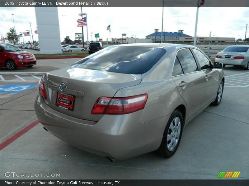 Desert Sand Metallic / Bisque 2009 Toyota Camry LE V6