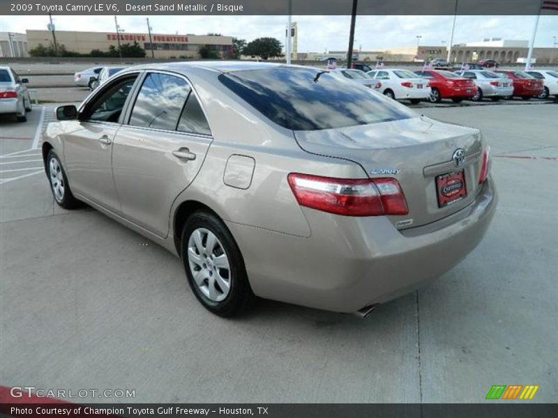 Desert Sand Metallic / Bisque 2009 Toyota Camry LE V6