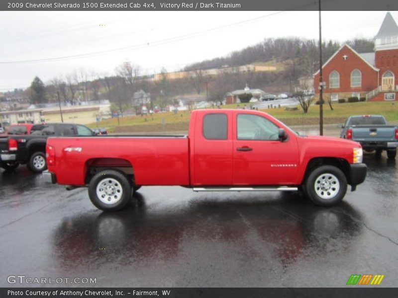  2009 Silverado 1500 Extended Cab 4x4 Victory Red