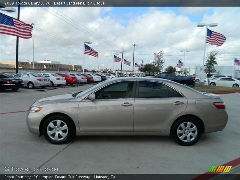 Desert Sand Metallic / Bisque 2009 Toyota Camry LE V6