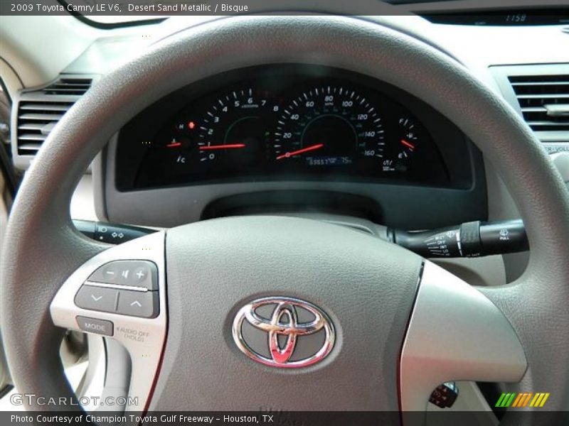 Desert Sand Metallic / Bisque 2009 Toyota Camry LE V6