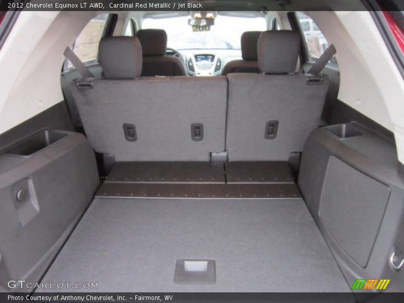 Cardinal Red Metallic / Jet Black 2012 Chevrolet Equinox LT AWD