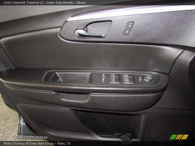 Cyber Gray Metallic / Ebony 2009 Chevrolet Traverse LT