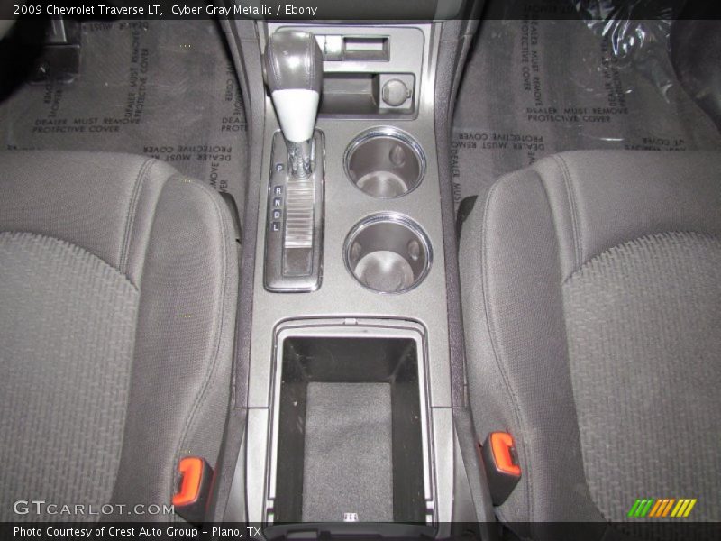 Cyber Gray Metallic / Ebony 2009 Chevrolet Traverse LT
