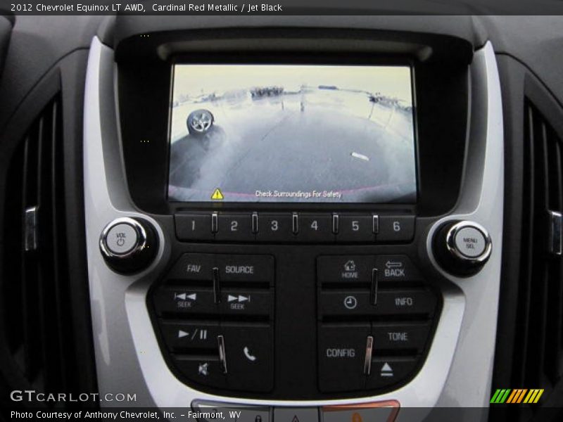 Cardinal Red Metallic / Jet Black 2012 Chevrolet Equinox LT AWD