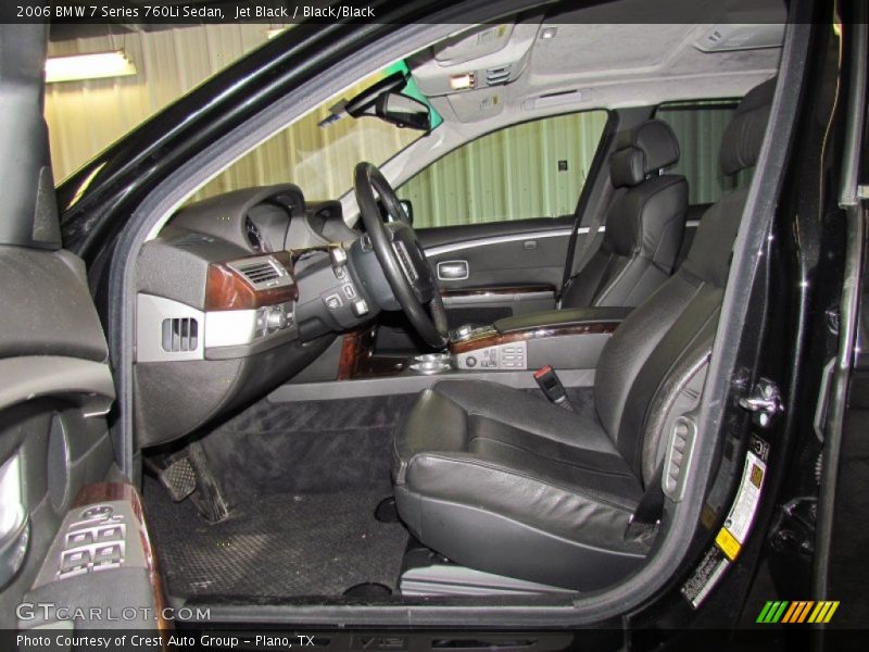  2006 7 Series 760Li Sedan Black/Black Interior
