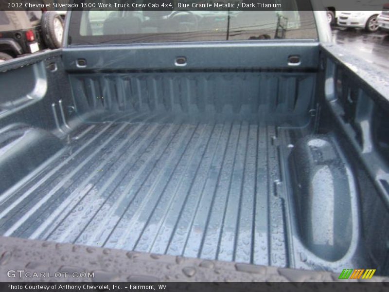 Blue Granite Metallic / Dark Titanium 2012 Chevrolet Silverado 1500 Work Truck Crew Cab 4x4