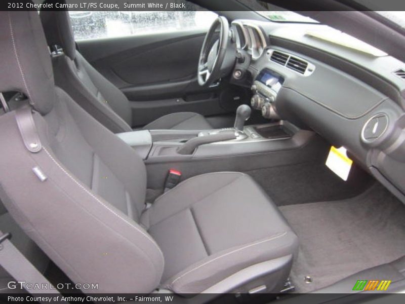 Summit White / Black 2012 Chevrolet Camaro LT/RS Coupe
