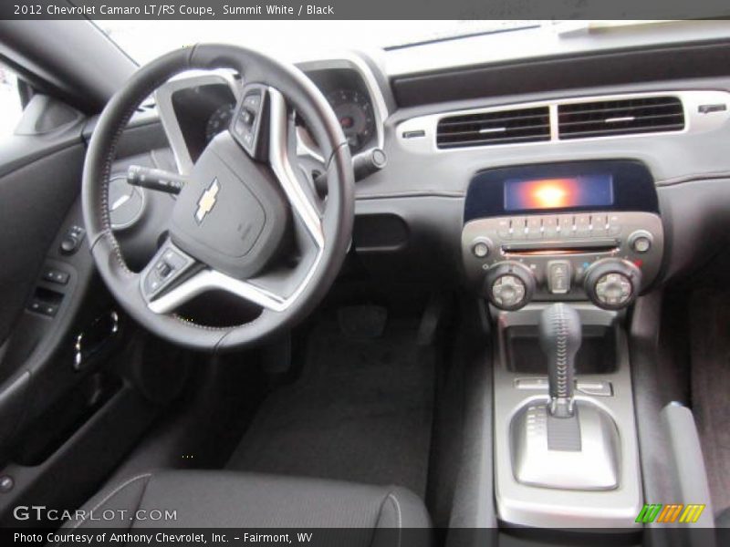 Summit White / Black 2012 Chevrolet Camaro LT/RS Coupe