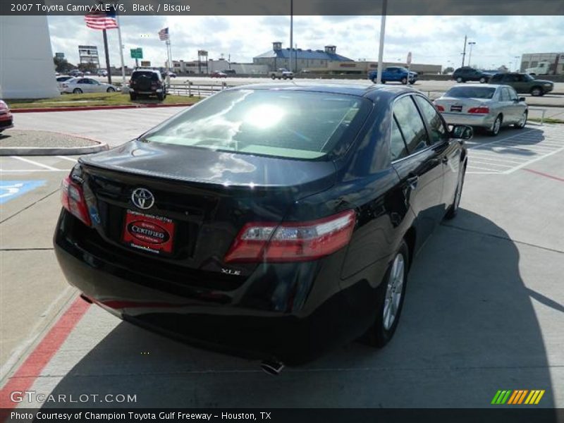 Black / Bisque 2007 Toyota Camry XLE V6