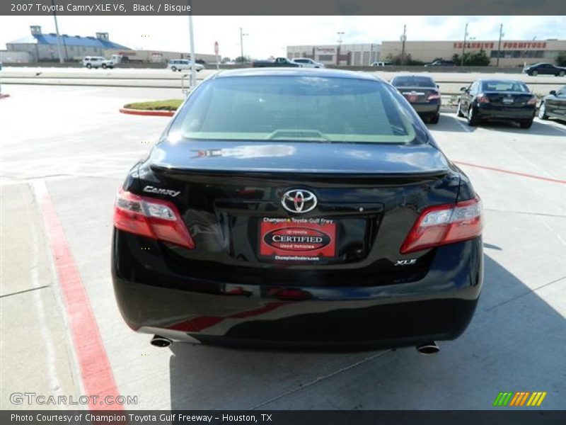 Black / Bisque 2007 Toyota Camry XLE V6