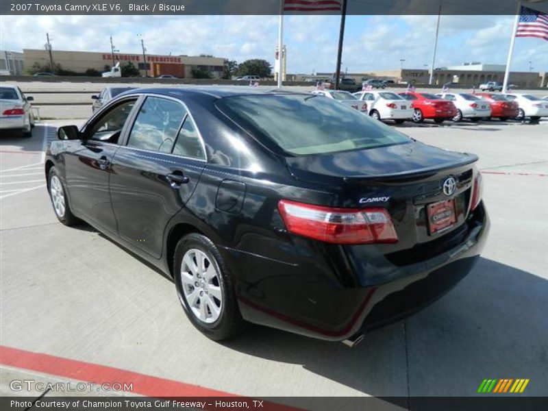 Black / Bisque 2007 Toyota Camry XLE V6