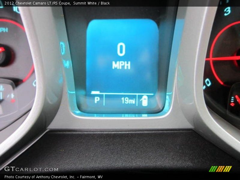 Summit White / Black 2012 Chevrolet Camaro LT/RS Coupe