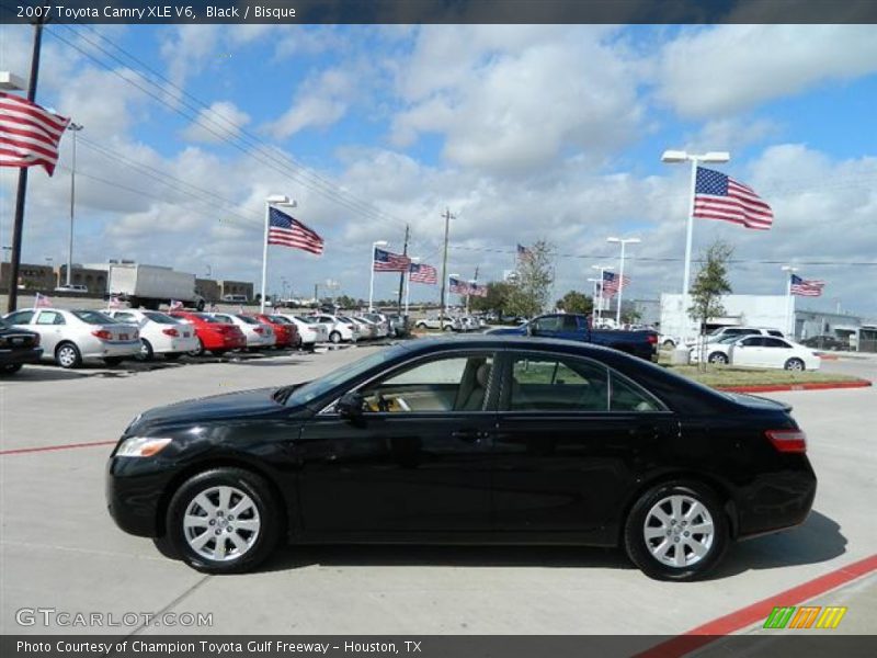 Black / Bisque 2007 Toyota Camry XLE V6