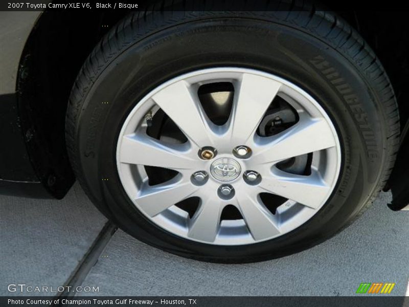 Black / Bisque 2007 Toyota Camry XLE V6