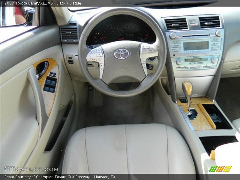 Black / Bisque 2007 Toyota Camry XLE V6