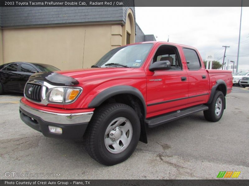 Radiant Red / Oak 2003 Toyota Tacoma PreRunner Double Cab