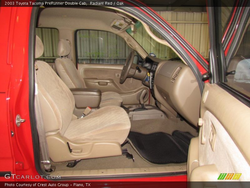 Radiant Red / Oak 2003 Toyota Tacoma PreRunner Double Cab