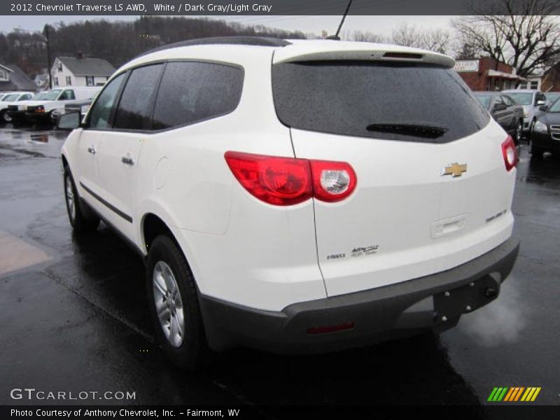  2012 Traverse LS AWD White