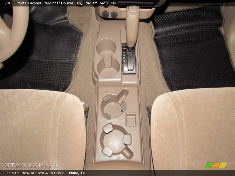 Radiant Red / Oak 2003 Toyota Tacoma PreRunner Double Cab