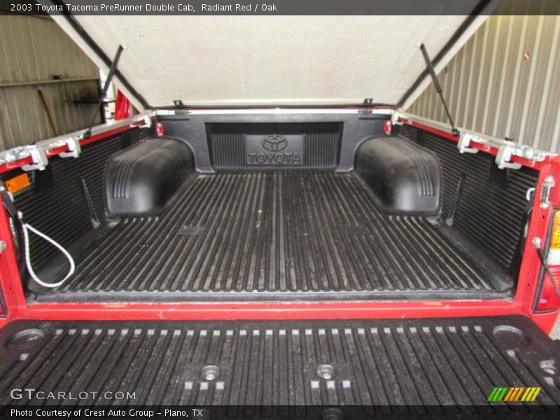 Radiant Red / Oak 2003 Toyota Tacoma PreRunner Double Cab