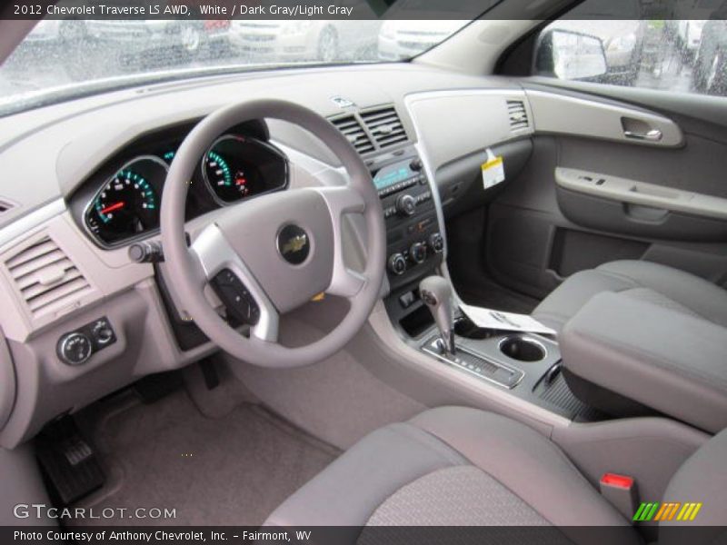 Dark Gray/Light Gray Interior - 2012 Traverse LS AWD 
