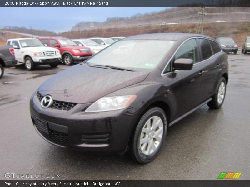 Black Cherry Mica / Sand 2008 Mazda CX-7 Sport AWD
