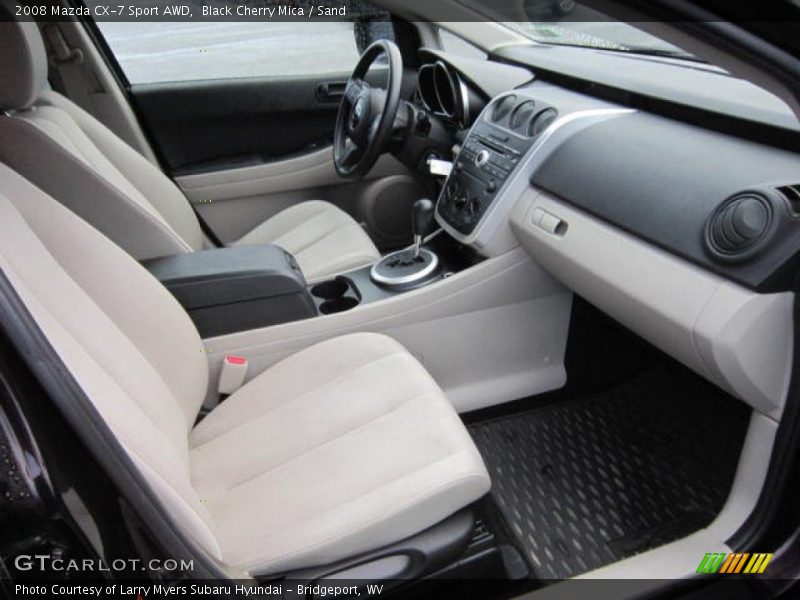 Black Cherry Mica / Sand 2008 Mazda CX-7 Sport AWD