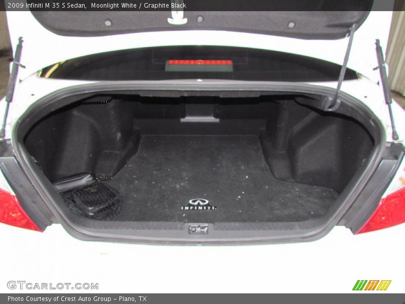 Moonlight White / Graphite Black 2009 Infiniti M 35 S Sedan
