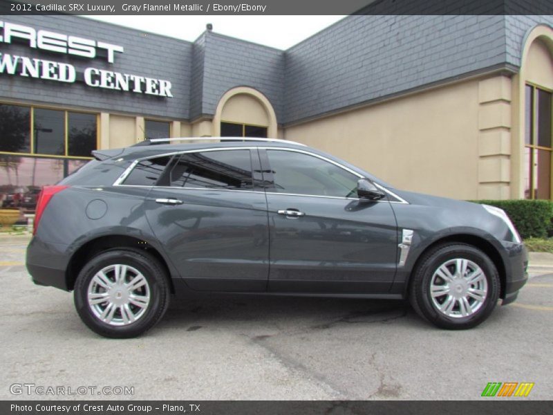 Gray Flannel Metallic / Ebony/Ebony 2012 Cadillac SRX Luxury