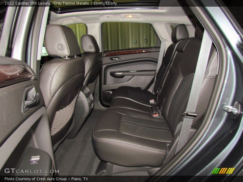 Gray Flannel Metallic / Ebony/Ebony 2012 Cadillac SRX Luxury