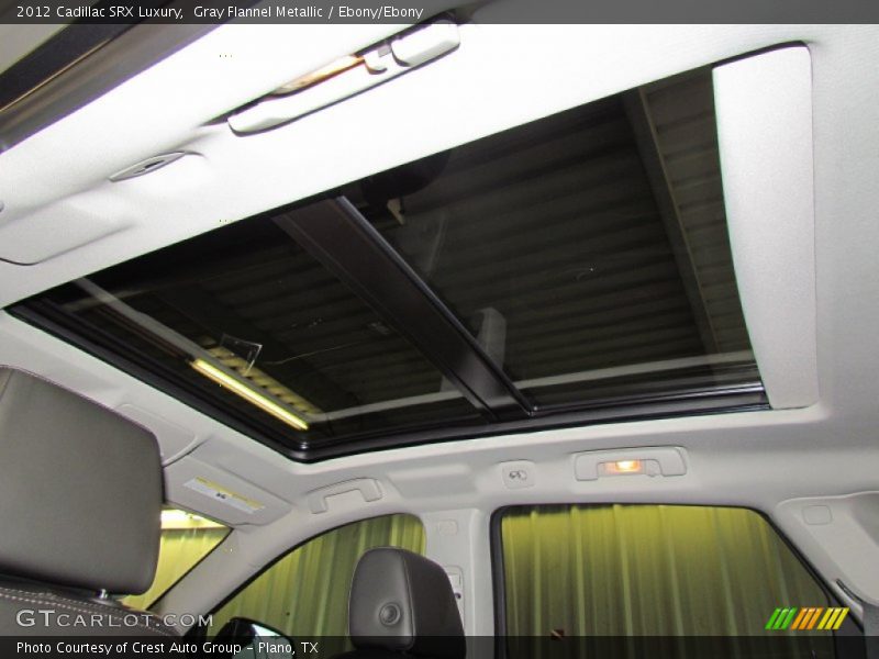 Gray Flannel Metallic / Ebony/Ebony 2012 Cadillac SRX Luxury