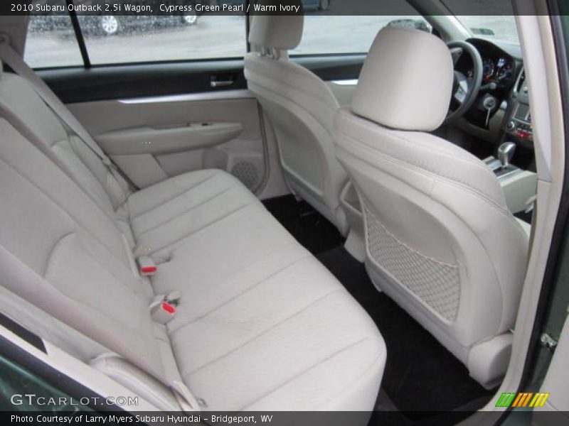 Cypress Green Pearl / Warm Ivory 2010 Subaru Outback 2.5i Wagon