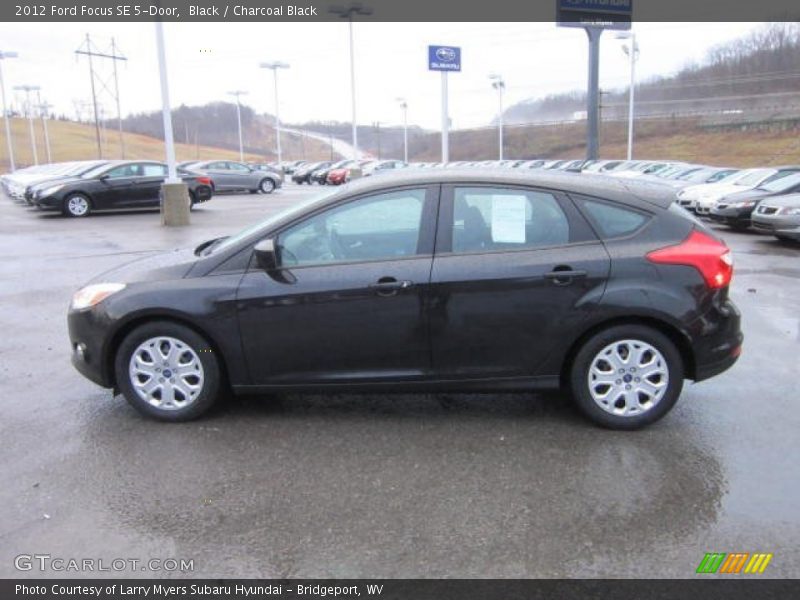 Black / Charcoal Black 2012 Ford Focus SE 5-Door