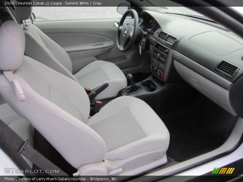  2009 Cobalt LS Coupe Gray Interior