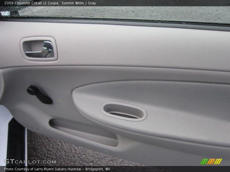 Summit White / Gray 2009 Chevrolet Cobalt LS Coupe