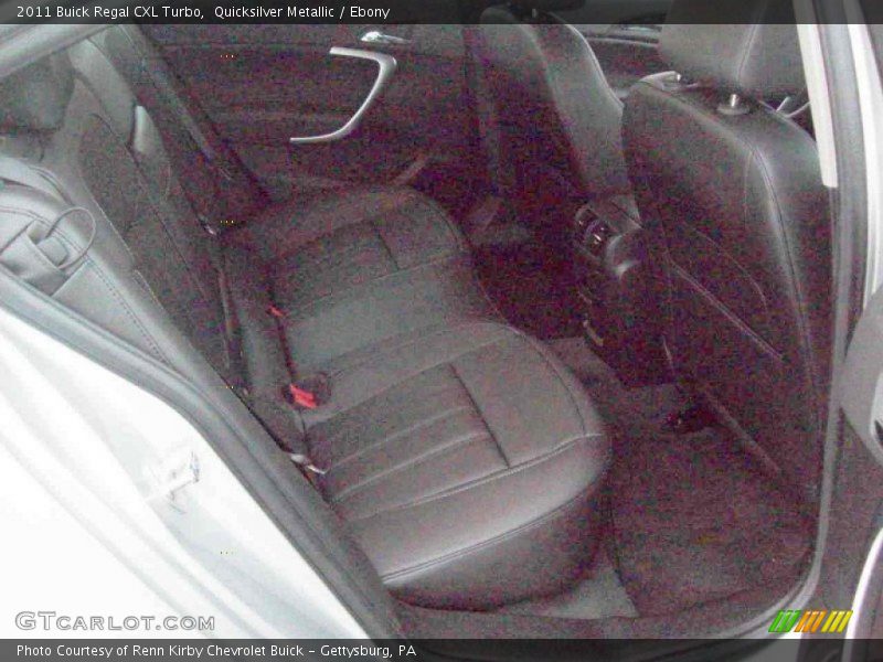 Quicksilver Metallic / Ebony 2011 Buick Regal CXL Turbo