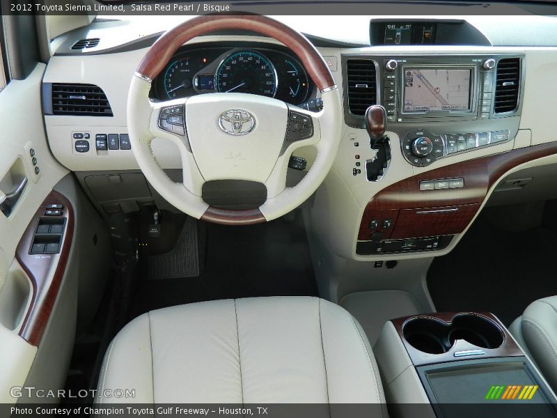 Salsa Red Pearl / Bisque 2012 Toyota Sienna Limited