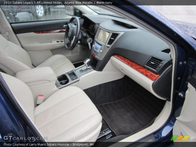  2010 Legacy 3.6R Limited Sedan Warm Ivory Interior