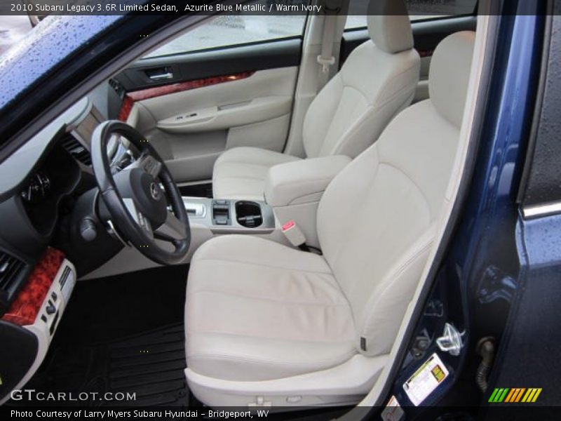  2010 Legacy 3.6R Limited Sedan Warm Ivory Interior